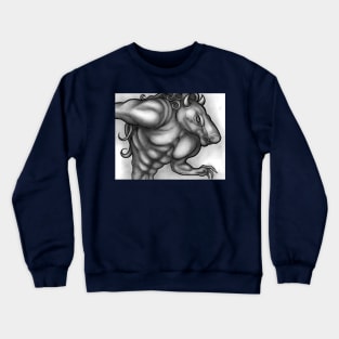 Minotaur, King of the Labyrinth Crewneck Sweatshirt